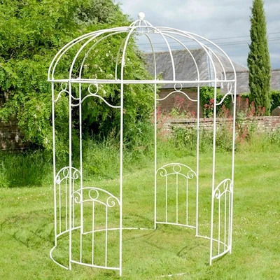 ASCALON FL-DE-LYS ROUND GAZEBO