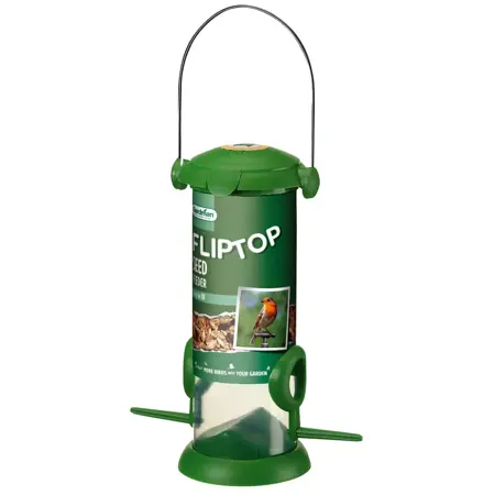 Gardman Small Flip Top Seed Feeder - image 1