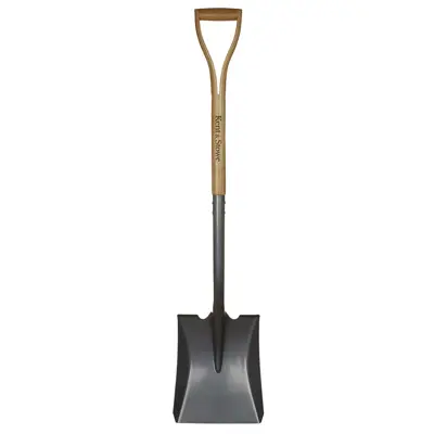 Kent & Stowe Carbon Steel Square Mouth Shovel FSC