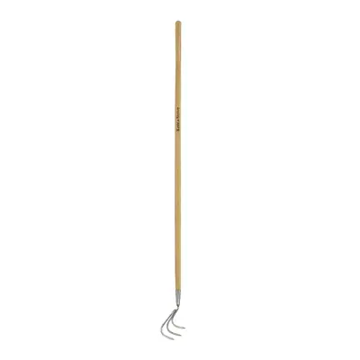 Kent & Stowe Stainless Steel 3 Prong Cultivator FSC