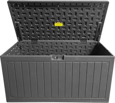 Woodlodge Titan Storage Box 300Ltr Black