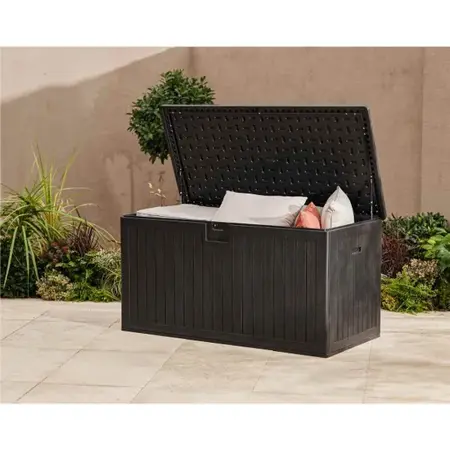 Woodlodge Titan Storage Box 565Ltr Black - image 2