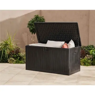 Woodlodge Titan Storage Box 870Ltr Black